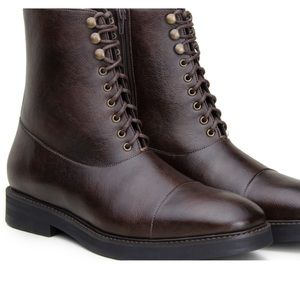 NIB Brave GentleMan Fellow Boots Espresso Size 12 Fits 11
